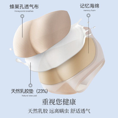 假屁股无痕提臀内裤女自然款翘臀神器蜜桃臀垫美臀束腰收腹塑身裤-图3