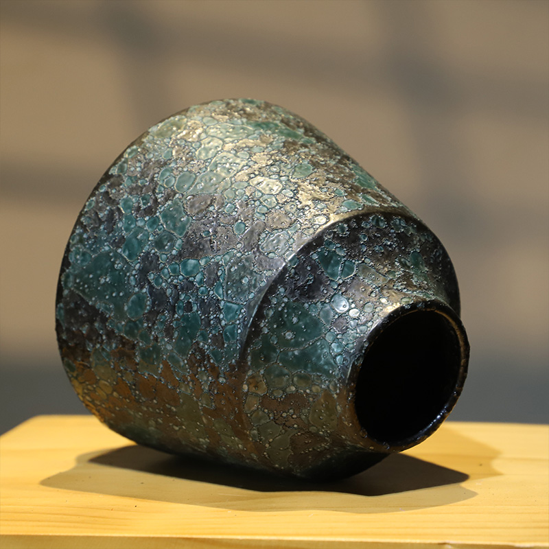 新中式轻奢陶瓷花瓶禅意摆件客厅玄关仿真梅花铁艺复古家居软装饰,淘宝优惠券,粉丝福利购,淘宝优惠卷