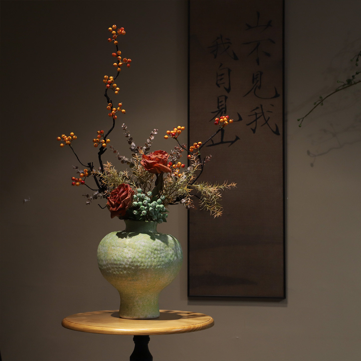 陶瓷花瓶中古风法式摆件电视柜玄关壁龛民宿酒馆设计师新中式宋韵,淘宝优惠券,粉丝福利购,淘宝优惠卷