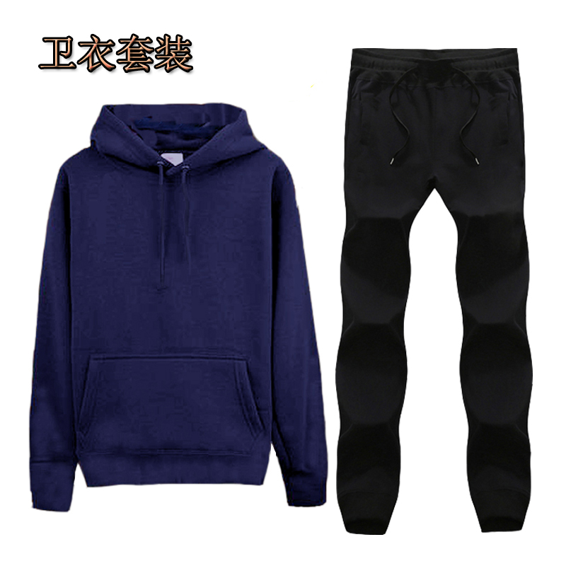 卫衣套装男士连帽春季外套潮流韩版服装运动套装春秋男装休闲套装