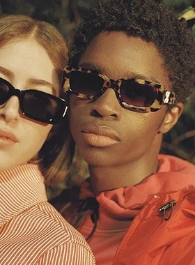 原宿风off墨镜男white欧美偏光