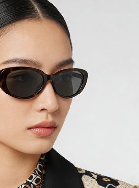 欧阳娜娜同款猫眼防紫外线墨镜女