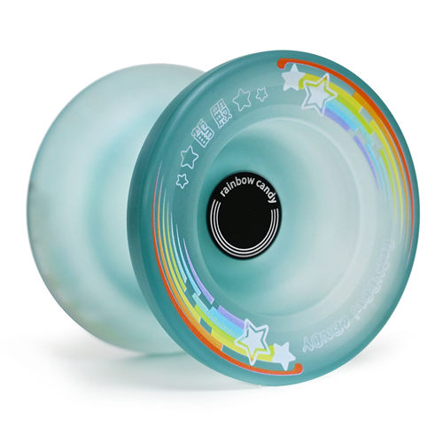 鹤殿 悠悠球 彩虹糖 数控PC胶球 塑料竞技进阶款花式yoyo溜溜球 - 图3