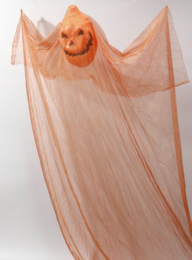 万圣节装饰大挂件鬼节鬼脸挂饰吊饰大飘鬼酒吧密室恐怖幽灵吊鬼