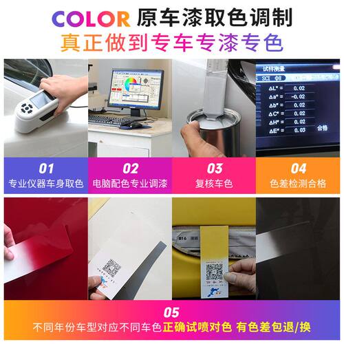 汽车补漆笔珍珠白色专用点涂自喷漆划痕修补漆面车漆去痕修复神器 - 图1