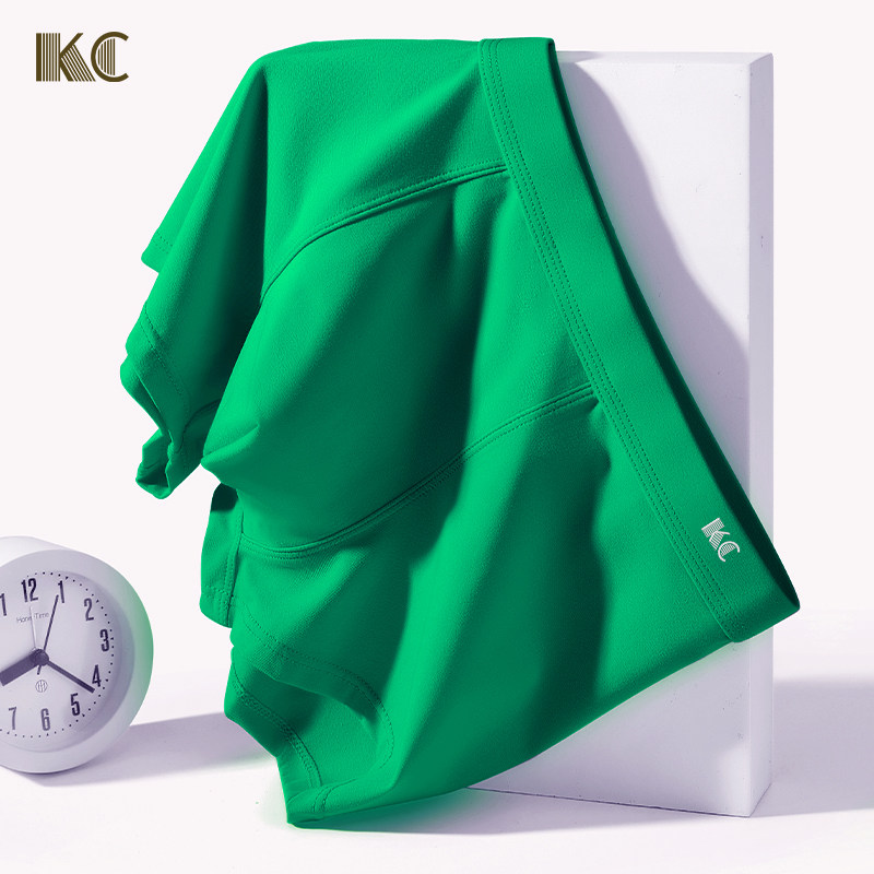 KC男士内裤抗菌绿色内裤男纯棉纯绿色平角裤短裤男平四角裤短裤头,淘宝优惠券,粉丝福利购,淘宝优惠卷