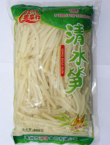 800g*20包串串行整箱清水笋丝土楼特产脆笋丝切丝保鲜竹笋鱼香肉 - 图2