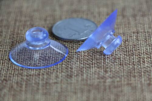 蘑菇头透明强力玻璃吸盘汽车临时停靠挪车牌挂钩玩具配件100个 - 图2