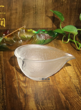 水墨琉璃整套茶具禅茶