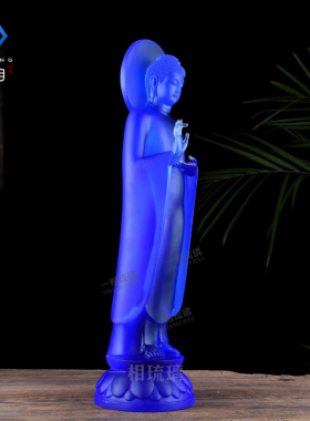 东方菩萨古法琉璃药师如来像