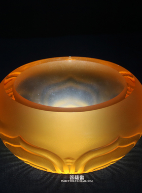 琉璃五叶莲花钵盂饭碗僧人