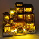 Villa handmade architectural splicing gift model