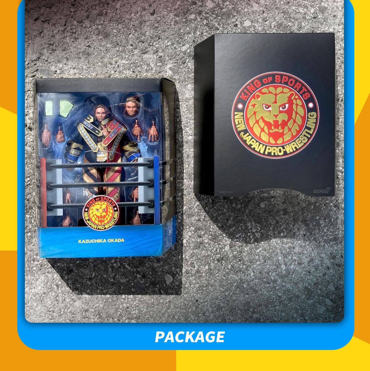 特价SUPER7新日本摔角联盟 新日摔1波 棚桥/OKADA/石井/WILL 人偶,淘宝优惠券,粉丝福利购,淘宝优惠卷