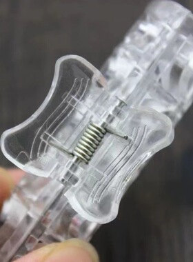 美发店用数码烫夹子陶瓷烫艾文烫耐高温夹 烫发隔热夹 热烫保温夹
