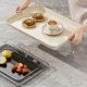 High-end storage rectangular tray with high appearance ins style