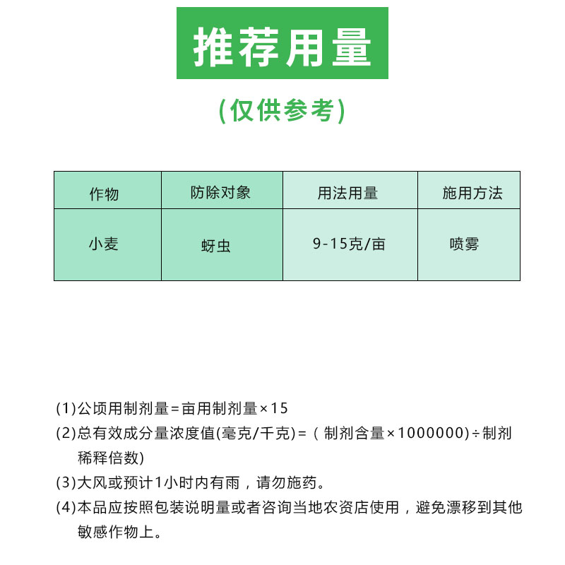 美邦领旗 10%噻虫高氯氟 小麦蚜虫 高效氯氟氰菊酯噻虫嗪杀虫剂 - 图2