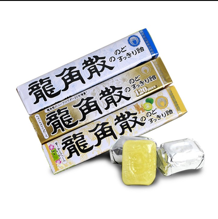 日本进口龙角散润喉糖400g10条整盒教师老师润喉护嗓清凉含片正品-图2