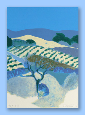 罗杰穆尔风景油画小众文艺装饰画