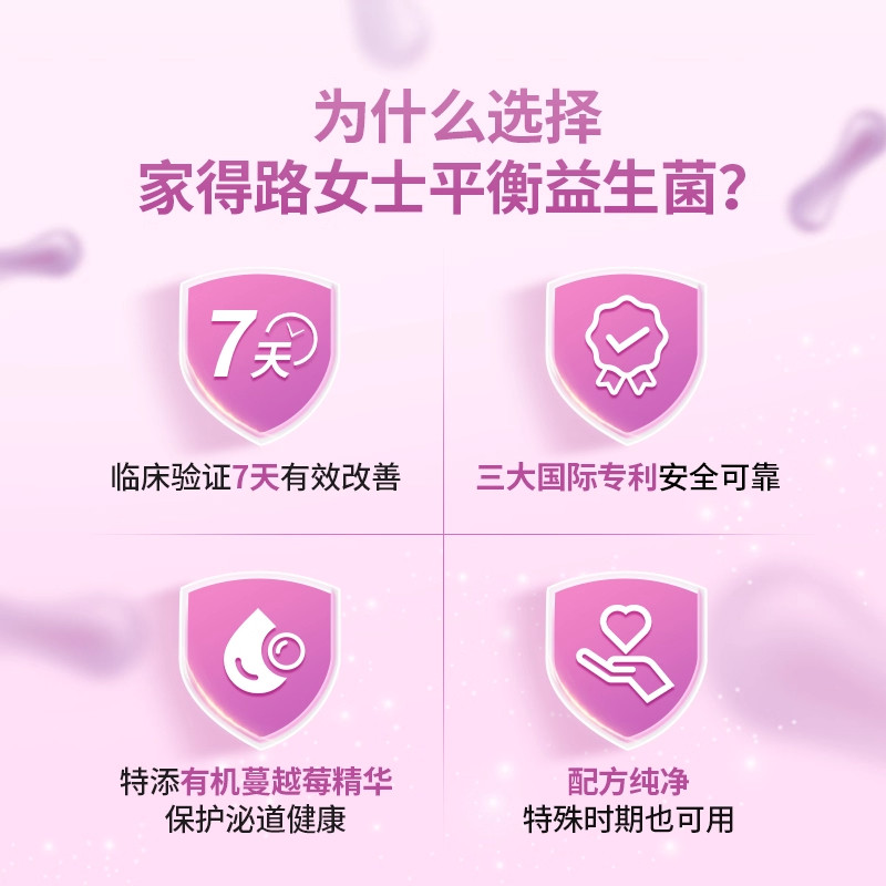 家得路女性益生菌胶囊妇科杆菌乳杆菌双歧杆菌鼠李花园植物30粒,淘宝优惠券,粉丝福利购,淘宝优惠卷