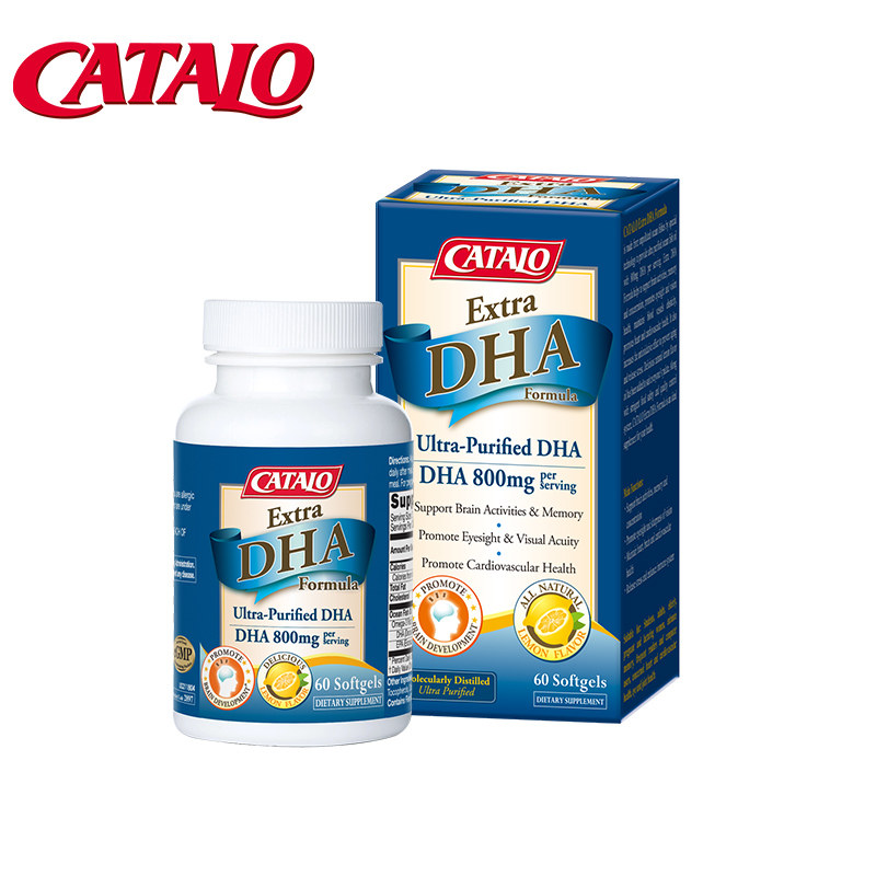 catalo美国原装进口dha三软胶囊 catalo海外孕产妇DHA
