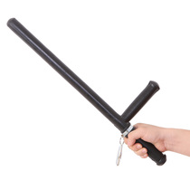 Martial Arts Inflection type stick pc riot ding word abduction with alloy steel telescopic T stick emergency security stick legal anti-body equipment