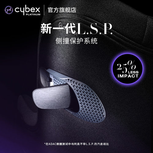 【0-4岁】Cybex安全座椅SironaTi-Size双标认证360度旋转ADAC - 图3
