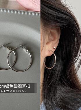 千禧辣妹超大圈圈耳环