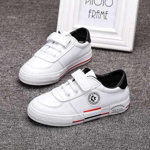 Детские кроссовки, белая обувь для мальчиков, летняя универсальная спортивная обувь, осенние, 2022 года, в корейском стиле