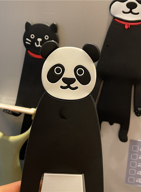 日式呆萌小动物冰箱贴挂钩