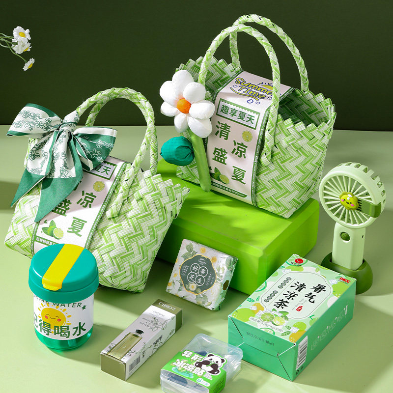 夏日防暑降温包夏季清凉伴手礼盒大礼包送员工客户定制实用小礼品