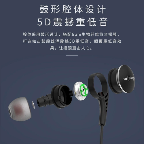 Apple, vivo, xiaomi, совместимые наушники, универсальный совместимый мобильный телефон подходит для мужчин и женщин *S, беруши, iphone, андроид, проводное управление