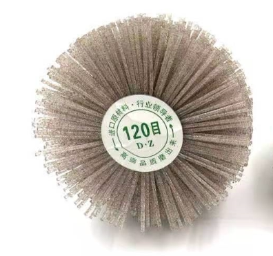 进口磨料丝打磨花头崖柏打磨轮尼龙丝红木家具木雕根雕木工抛光刷 - 图1
