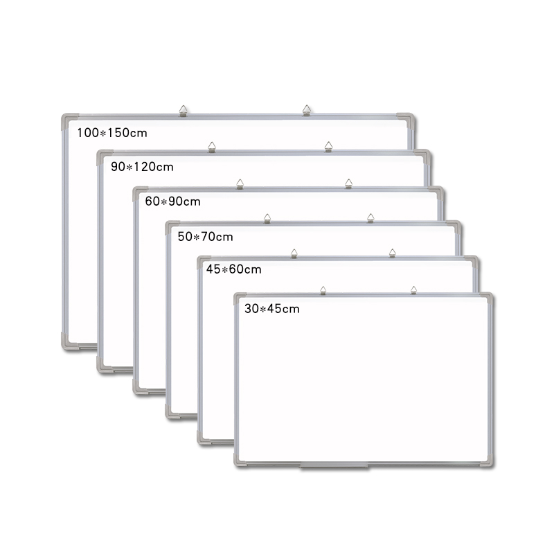 白板写字板挂式家用可擦写留言书写教学培训办公会议儿童涂鸦磁吸小黑板小白板磁性记事板挂墙式看板45x60 - 图3