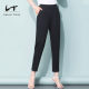 Lt9 ຈຸດ pants ຂອງແມ່ຍິງສີດໍາຊຸດ harem ແບບບາງໆ