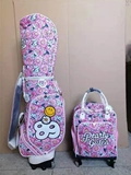Сумка для гольфа новые дамы Lalan Club Bag Сумка для одежды Два раунда багажной сумки с большой емкостью для гольфа сумки для гольфа