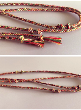 药师五色缕 十二药叉金刚结  五行五色结