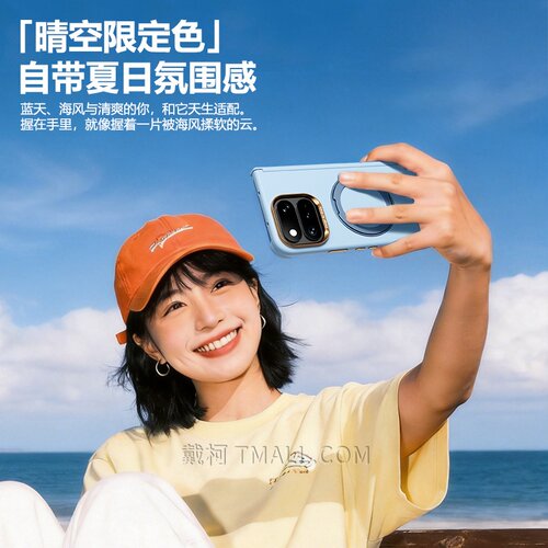 【双中轴肤感支点壳】适用谷歌Pixel11ProFold手机壳Google新款抗指纹超薄全包防摔自动铰链磁吸深蓝色 - 图2