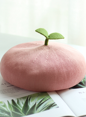 种草韩版百搭夏季薄款日系画家帽