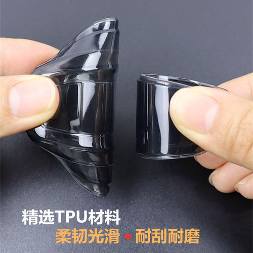 适用于奥迪钥匙套a6l a3l a7l a8l q6 q4 q7 q8车扣 透明全包超薄 - 图1