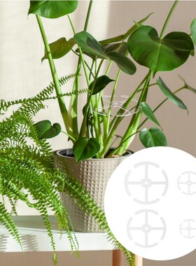 跨境热款Turtle Shell Bamboo Clamp Set 植物根茎固定支架支撑环