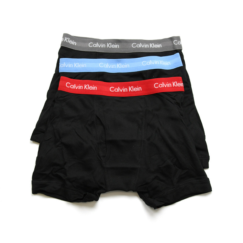 清仓calvin klein男士纯棉四角短裤 pop海外内裤