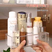 Toilet Bath Mirror Cabinet Containing Box Mirror Inside Acrylic Stratified Shelve Shelf Separator Wash Bench Supplies Storage Theaizer