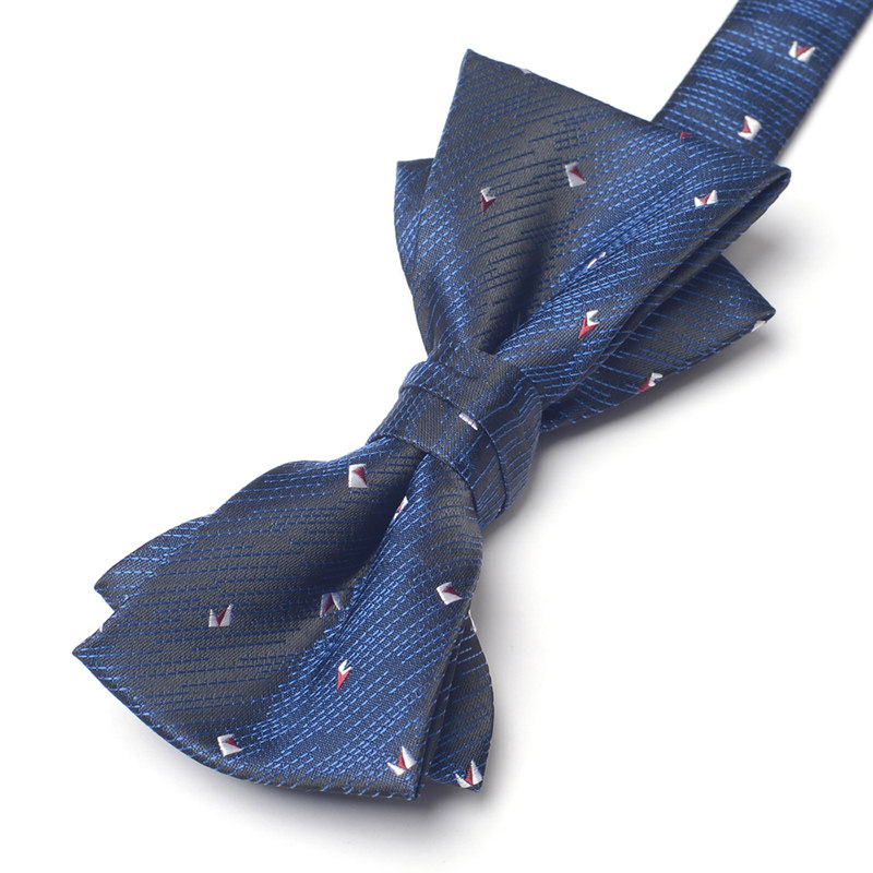 蓝色碎花领带男士商务正装8cm 韩版窄6cm 领结蝴蝶结 口袋巾套装,淘宝优惠券,粉丝福利购,淘宝优惠卷