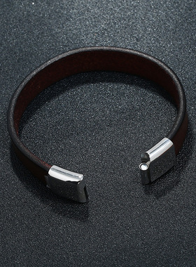 新款手环手链不锈钢复古