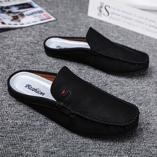 Летние универсальные туфли для кожаной обуви, мужская повседневная обувь, 2022 года