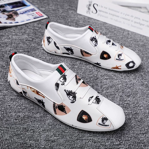 Туфли, тканевая универсальная обувь для отдыха, коллекция 2022, в корейском стиле