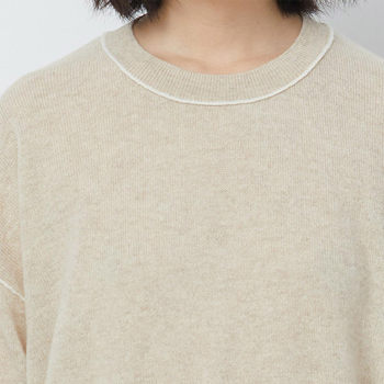 Snow lotus pure cashmere sweater round neck pullover raglan solid color simple knitted bottoming sweater ດູໃບໄມ້ລົ່ນແລະລະດູຫນາວແບບໃຫມ່ສໍາລັບແມ່ຍິງ