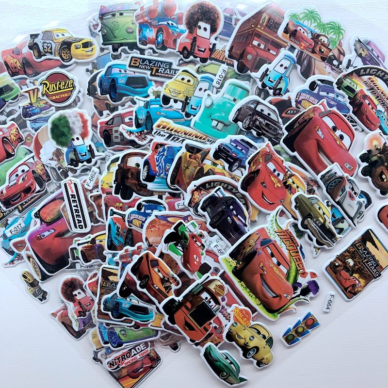 TAYO太友小公交车贴汽车卡通贴纸儿童贴画立体泡泡小巴士奖励粘贴 - 图2