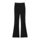 Women's slim fit suit pants with high waist and slim flared pants