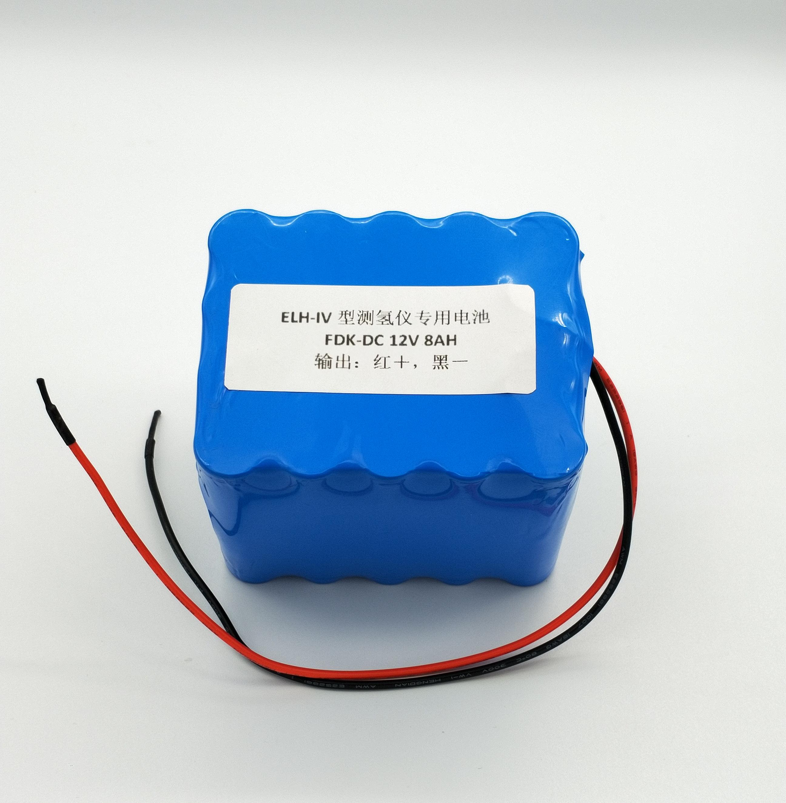 ELH-IV型测氢仪专用电池 铝熔体 镍氢DC NI-MH 12V8000mAh8AH电池 - 图0